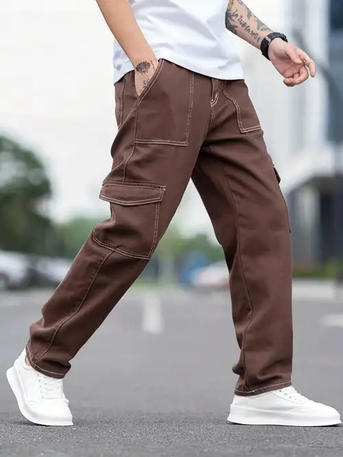 Brown Pants - Temu