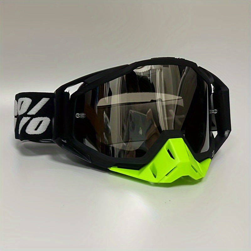 Newest Black Motocross Goggles Anti Uv Windproof And - Temu Italy