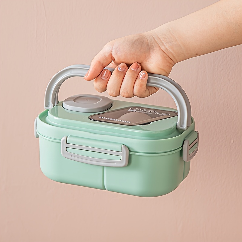 Convenient Insulated Lunch Box, European Style Oval Sealed