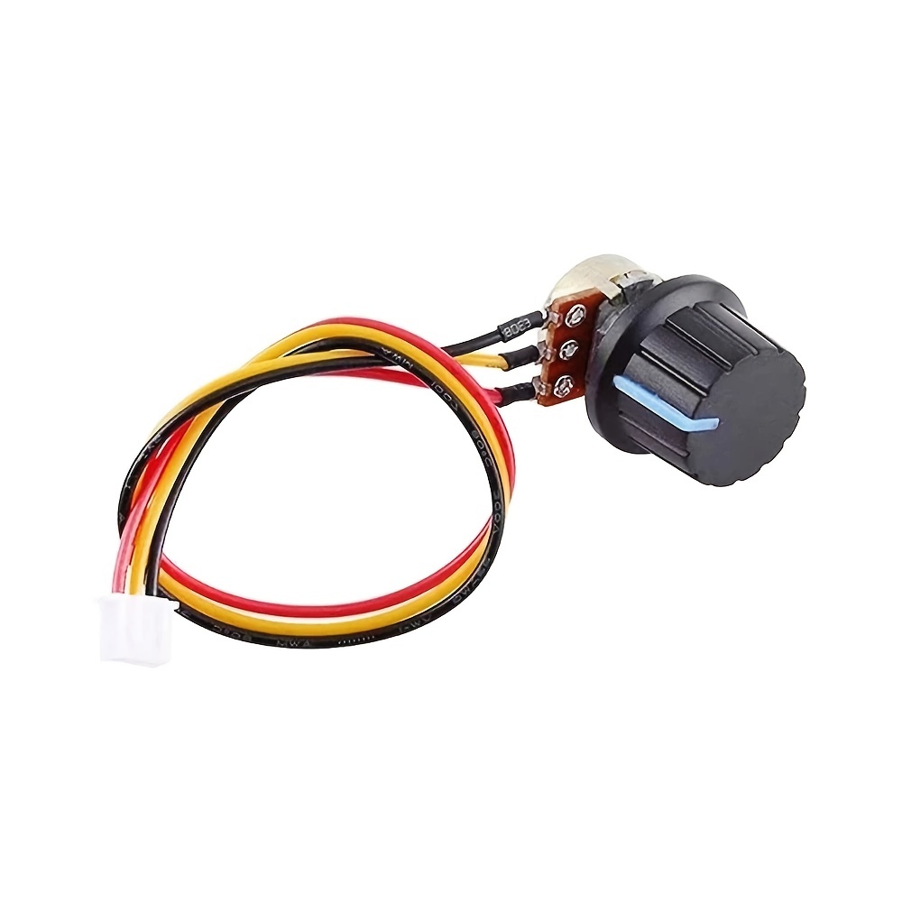 Acquista Regolatore di velocità del motore DC10-60V DC 12V 24V 36V 48V  Modulo di azionamento ad alta potenza PWM Regolatore di velocità del motore  20A Regolatore di corrente