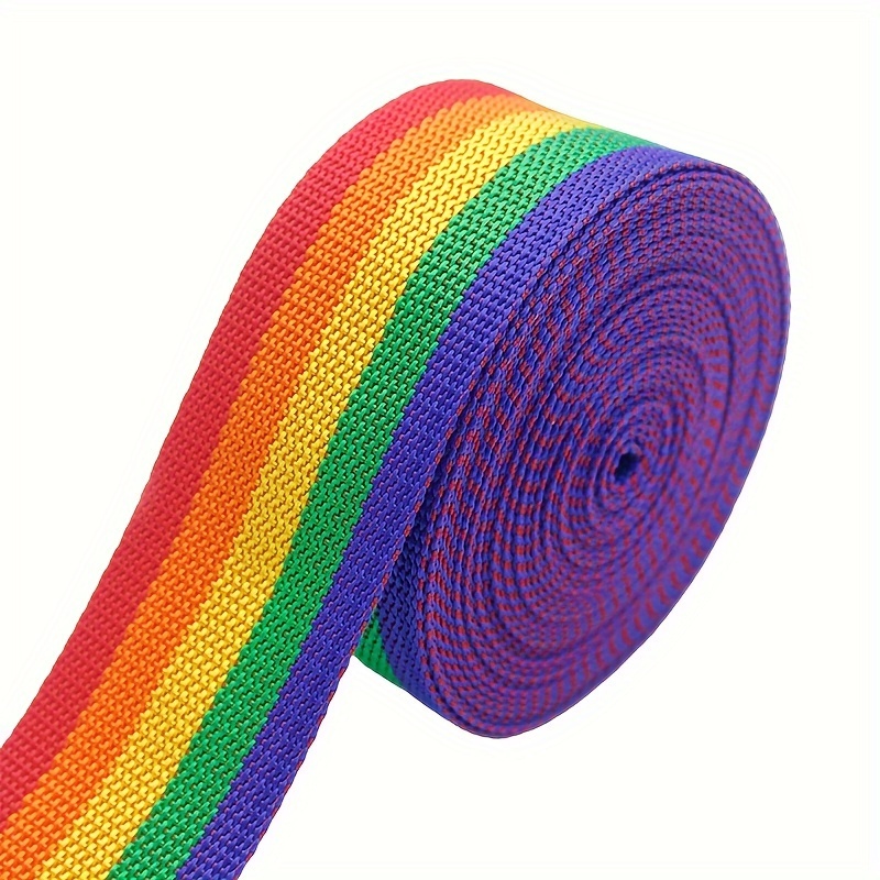 Ribbon Flat Strap Belt Rope Thickened Multi color Webbing - Temu