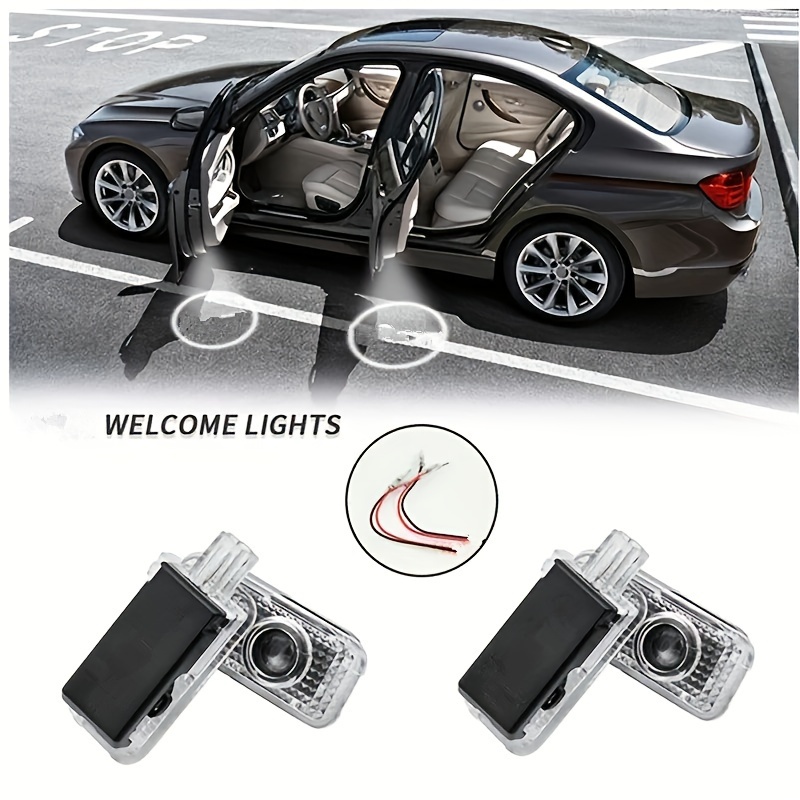 2 Piezas De Luz De Bienvenida Para Puerta De Coche LED Proyector Láser  Lámpara De Cortesía Para Audi A3 A5 A7 Q3 Q5 Q7 A6L A4L TT RS sline