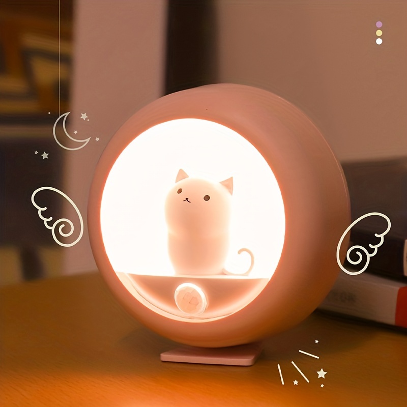 Motion Sensor Cat Night Light