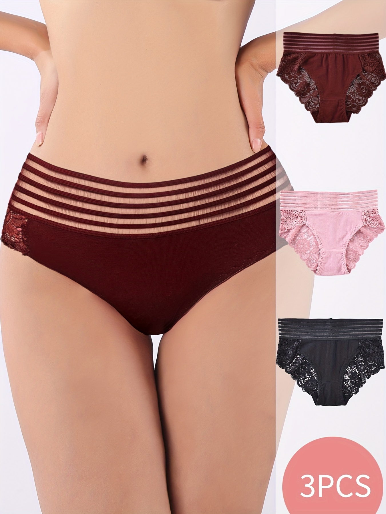 Women's Lingerie Underwear Knickers Briefs Women Cotton French Cut