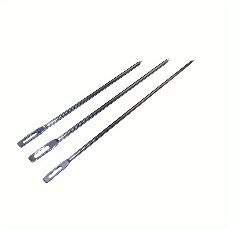 3pcs , Eyelet Needle, Suturing Needle, Head , Band , Pants Waist Rope, Hat Rope , , Lead, Home Sewing Tool Accessories