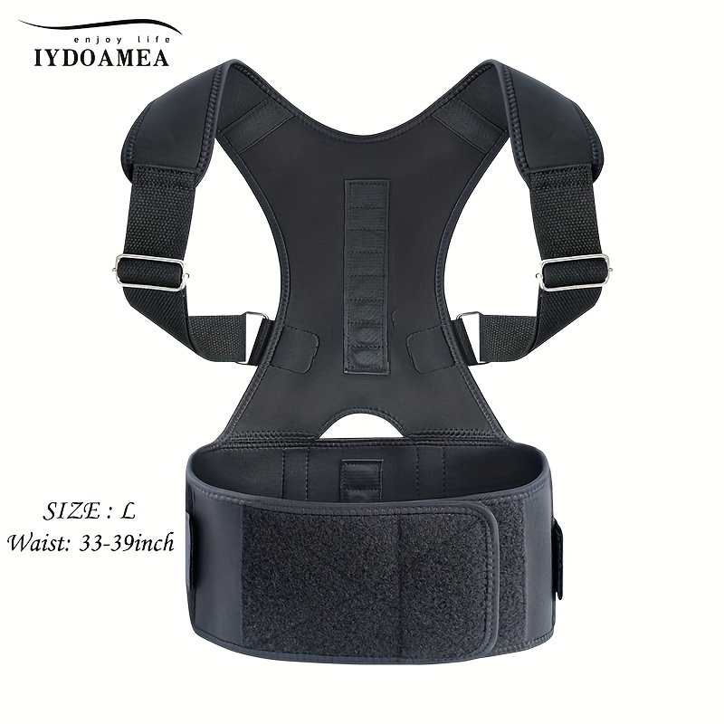 GZXISI Thoracic Back Brace Posture Corrector - Magnetic Support