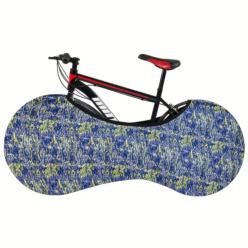 Housse de roue de vélo extensible, sac de rangement de protection de vélo  extérieur lavable à l'intérieur anti-poussière, anti-poussière