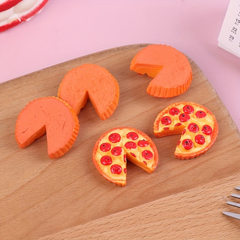 1:12 Miniature Pizza Simulation Pizza Model for Crafts Furnishings Gift