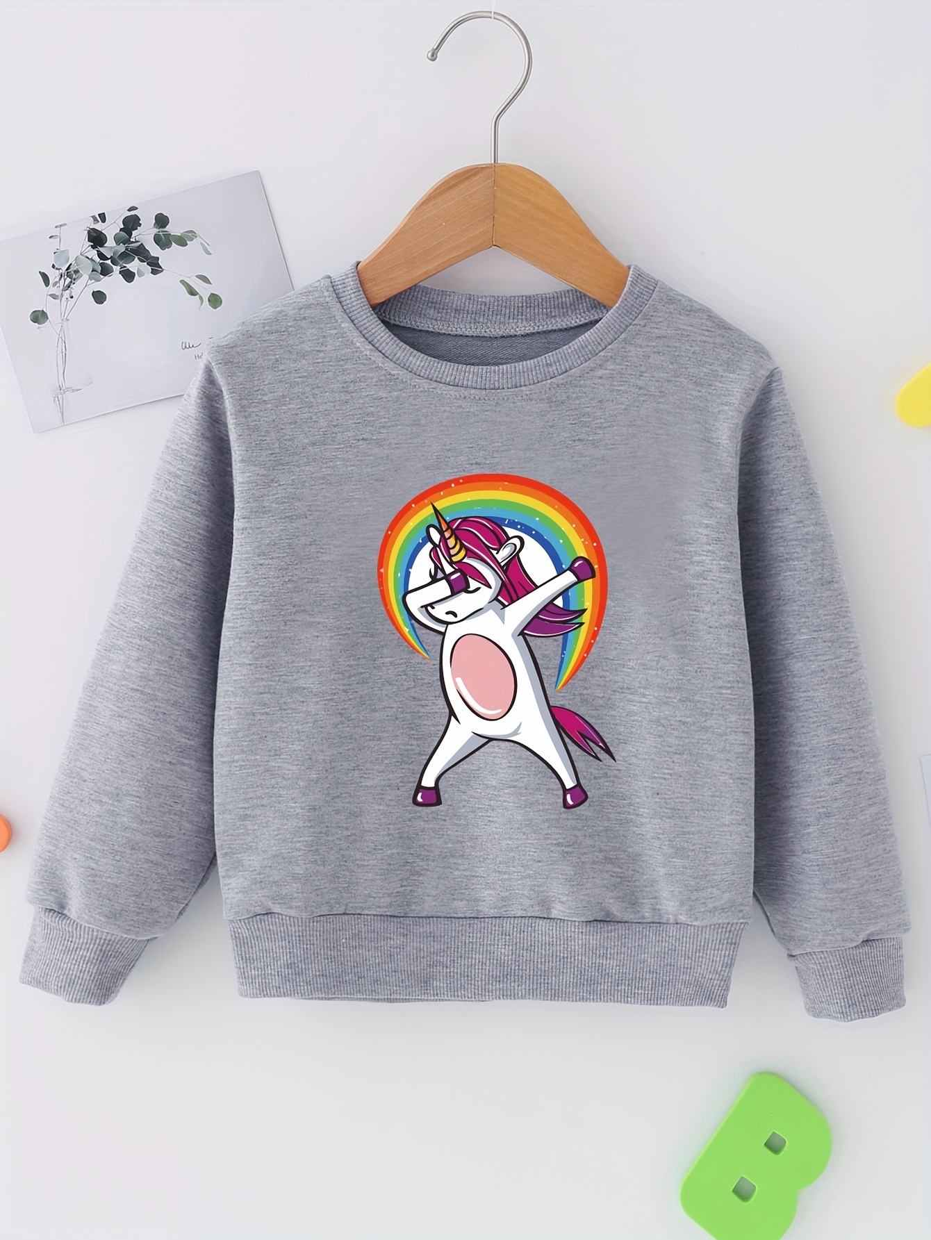 Sudadera 2025 niña unicornio