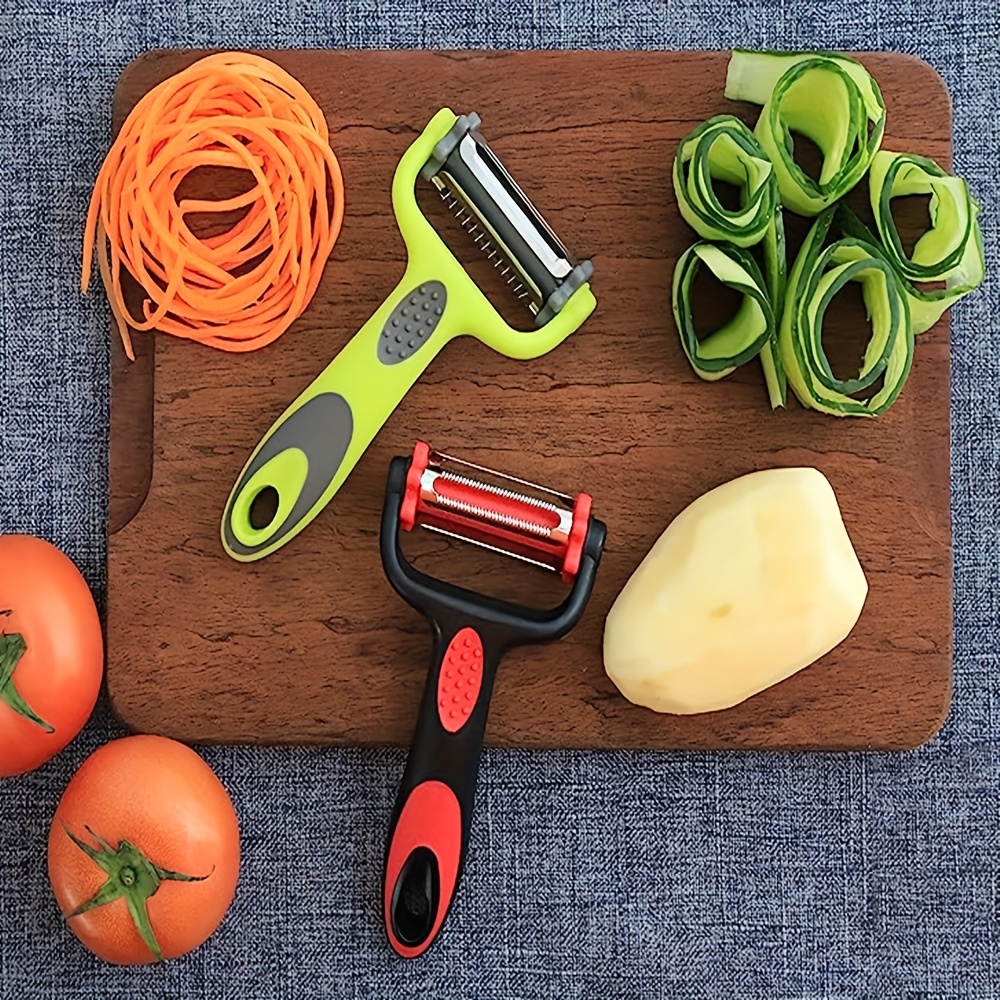 Râpe et éplucheur en 1 - Râpe à légumes - Éplucheur de légumes