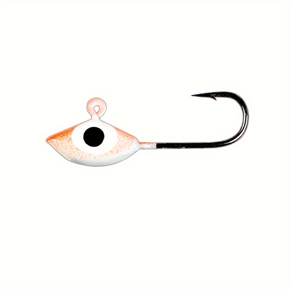 Lead Head Hook Ice Fishing Barbed Hooks Freshwater Saltwater - Temu