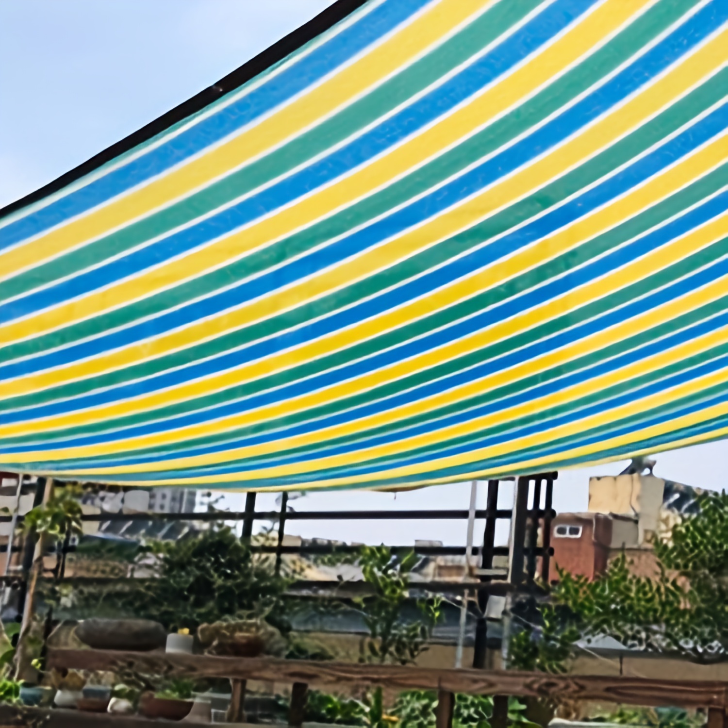  Lonas transparentes, lona de PVC resistente con ojales de  metal, paño de protección contra el sol y la lluvia para refugios al aire  libre (color : transparente, tamaño: 6.6 x 9.8