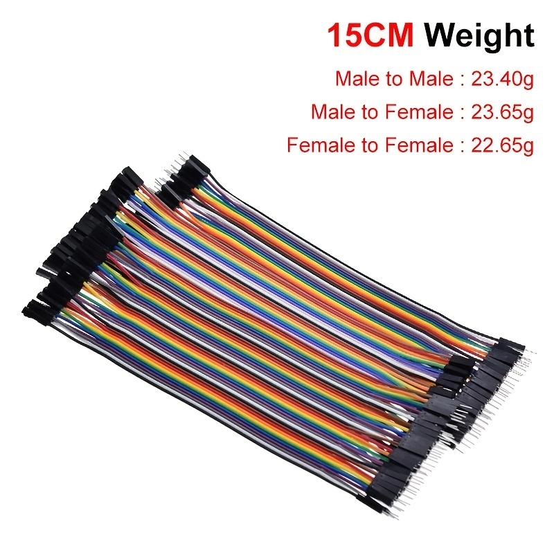 Dupont Line 10cm 20cm 30cm 40pin Male To Male Male To Female And Female To Female  Jumper Wire Dupont Cable For Arduino Diy Kit, Find Great Deals Now