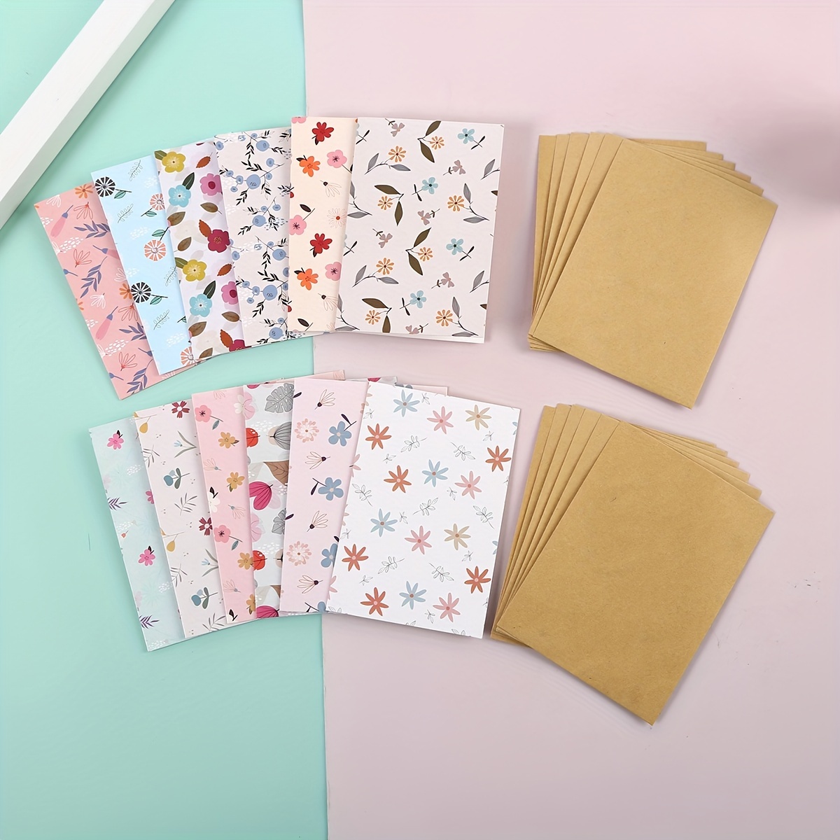 8pcs Message Cards Notepads Stationery Cards Portable Memo Cards Word Cards, Size: 3.54 x 2.17 x 0.59, Other