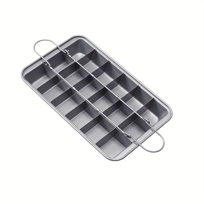 Milky House Non Stick Brownie Pans with Dividers, Divided Brownie