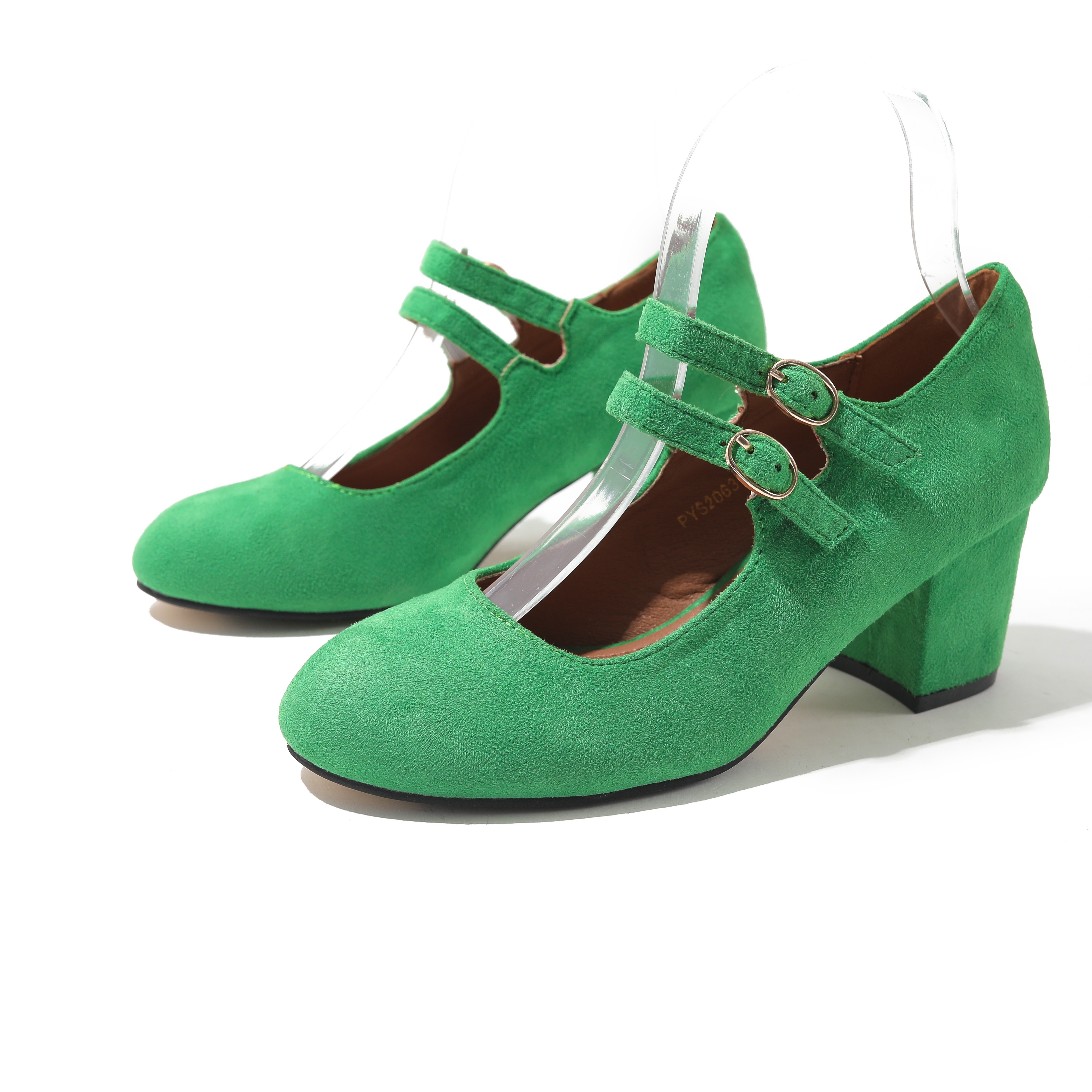 Green mary jane sales heels