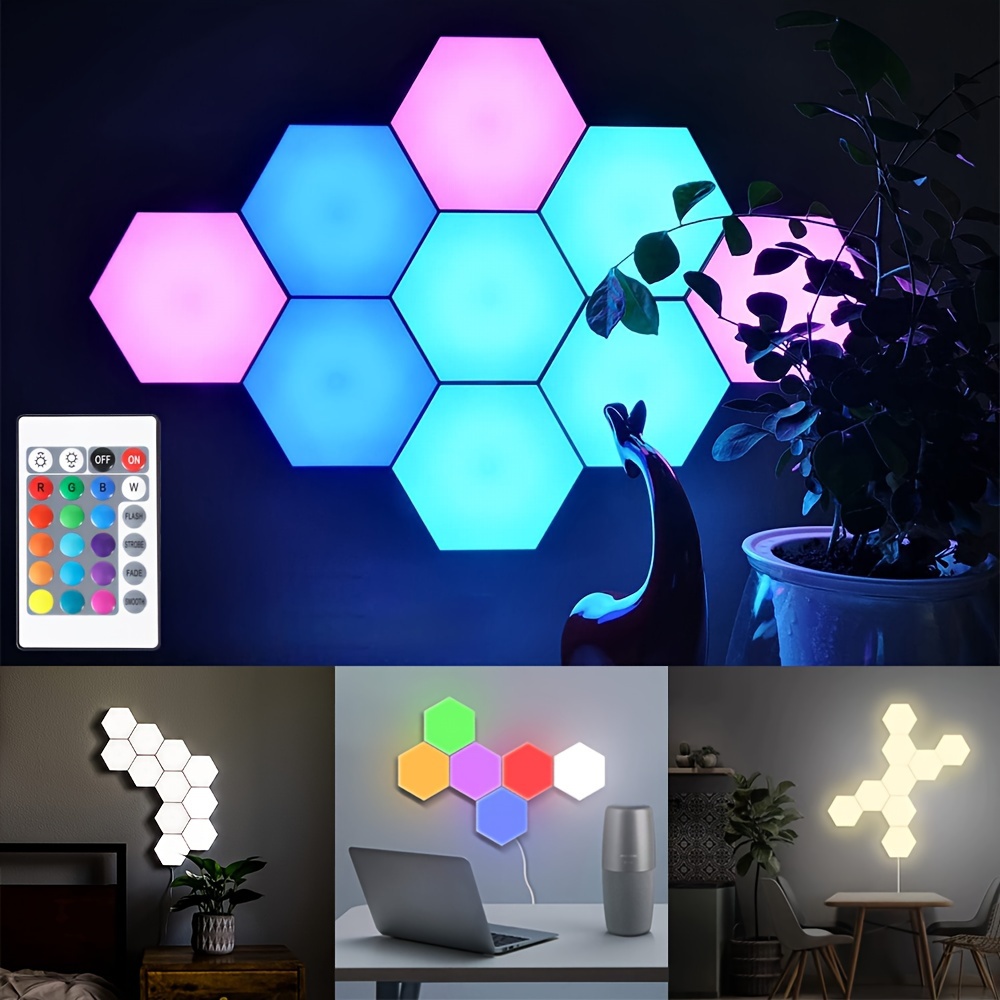 Honeycomb deals lights wall