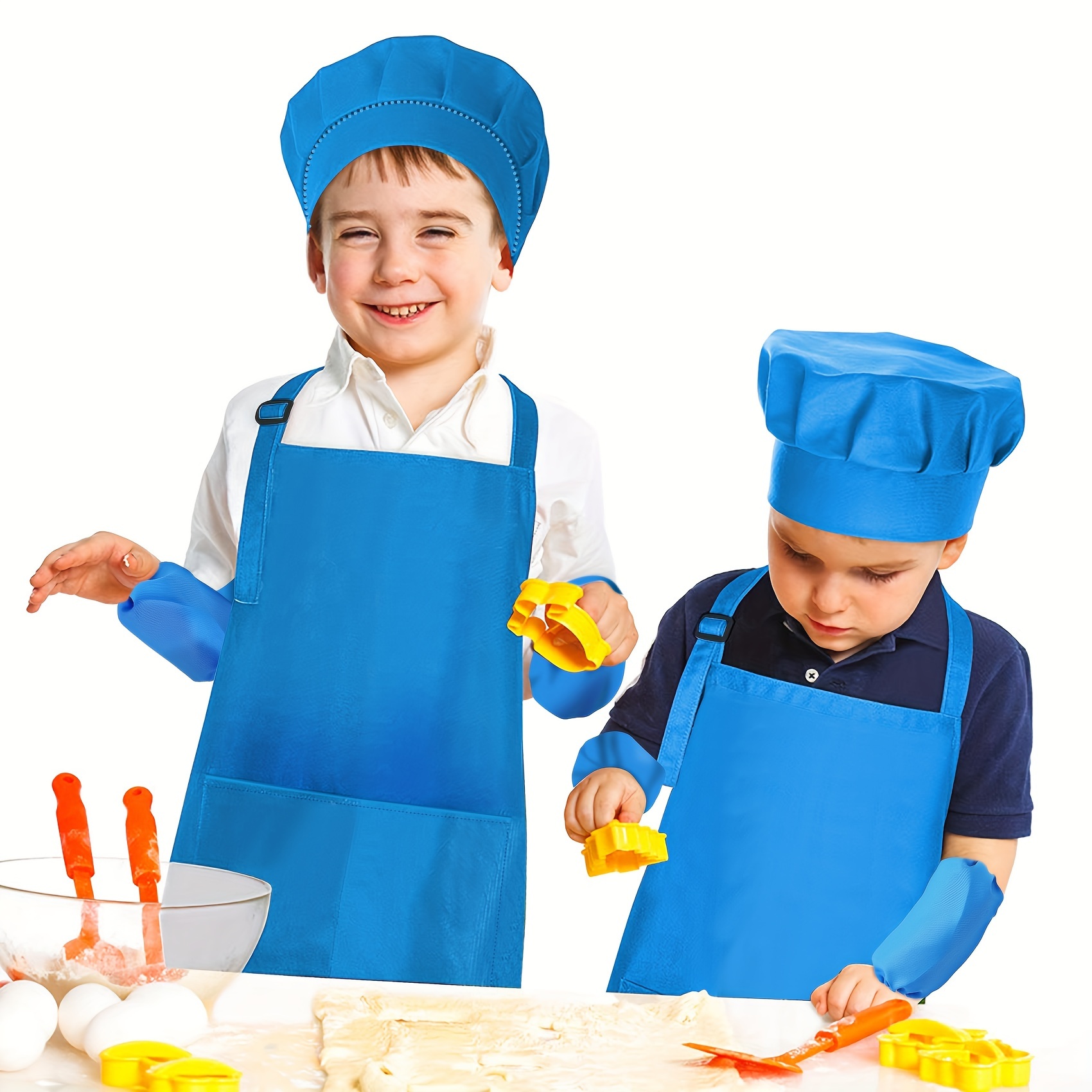 Gorro delantal uniforme de cocinero, gorro, cocina, niño png