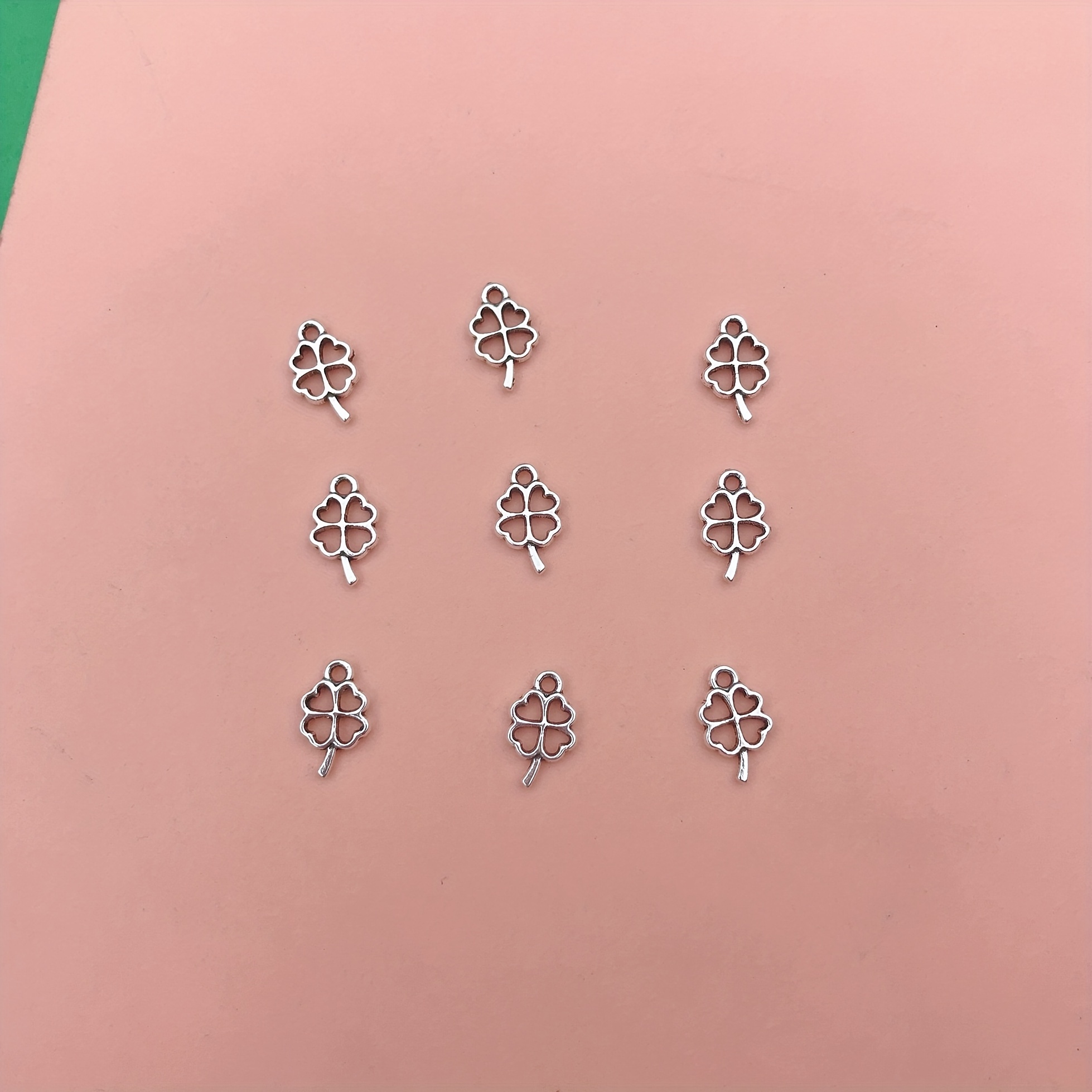 80pcs Hollow Tree Pendants Charms DIY Earrings Bracelets Anklets