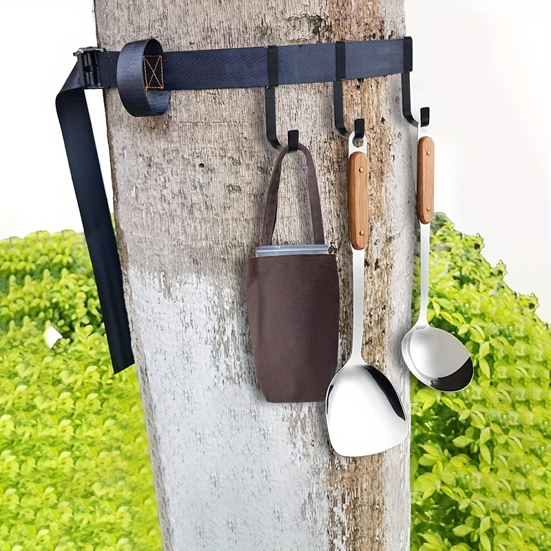 Ensemble d'accessoires pour support d'arbre avec crochets - Sangle de  support d'arbre - Cintres pour équipement de chasse - Accessoires de  support
