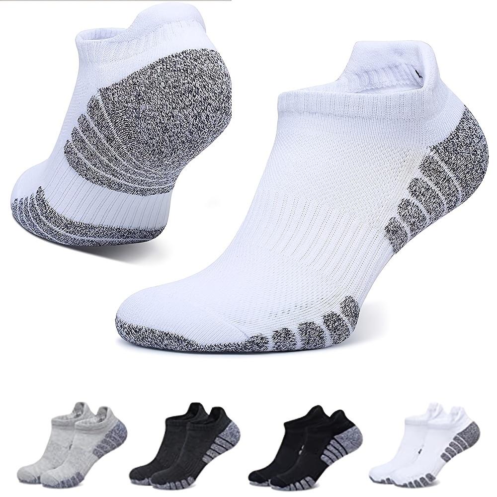 1 Pair Men Women Sports Socks Black/White/Gray New Breathable Ankle Socks  Low Mesh Tube