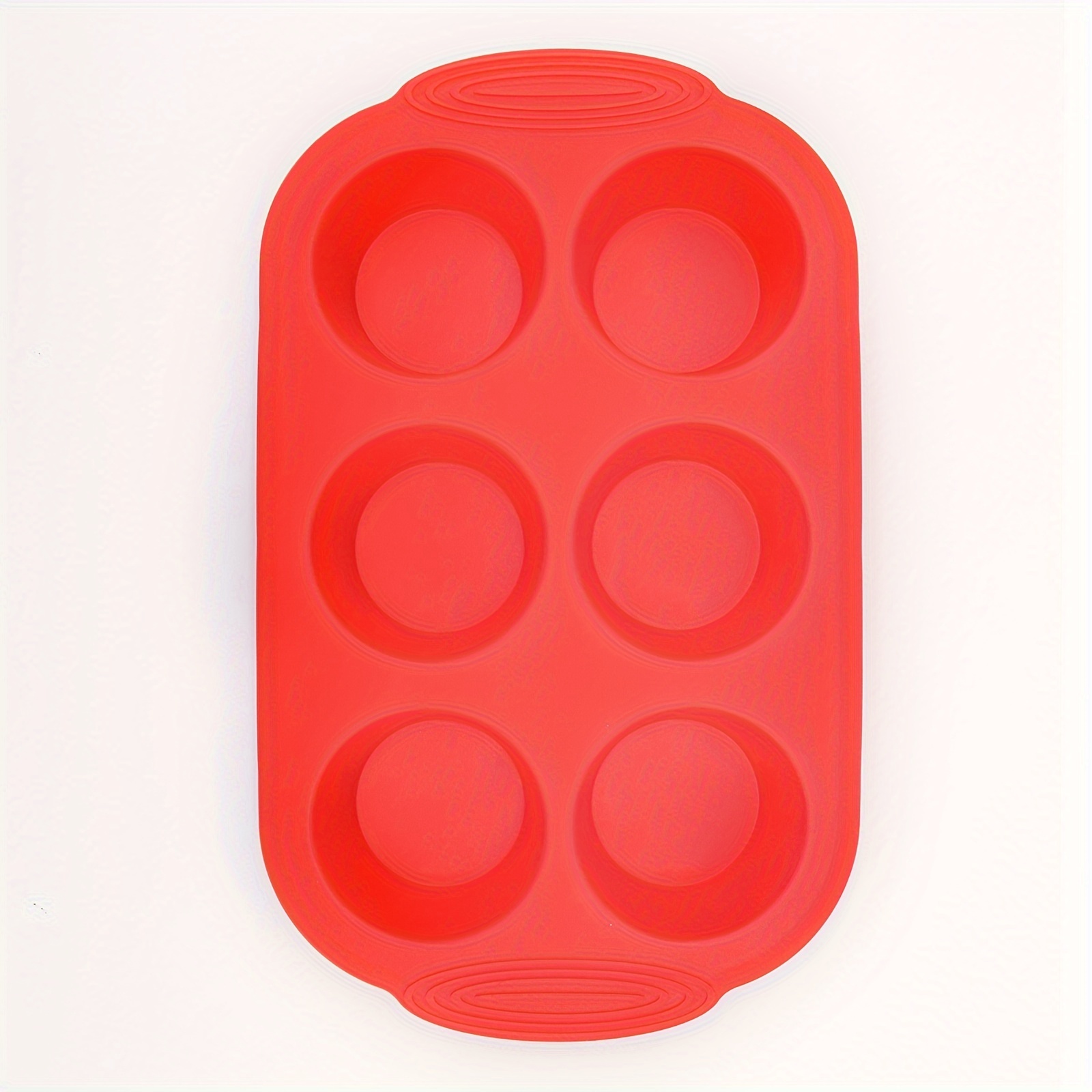 Silicone Muffin Pan 6 cavity Nonstick Baking Tray Muffins - Temu