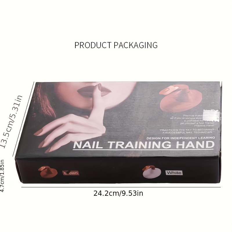 Practice Hand For Acrylic Nails mannequin Hands For Nails - Temu