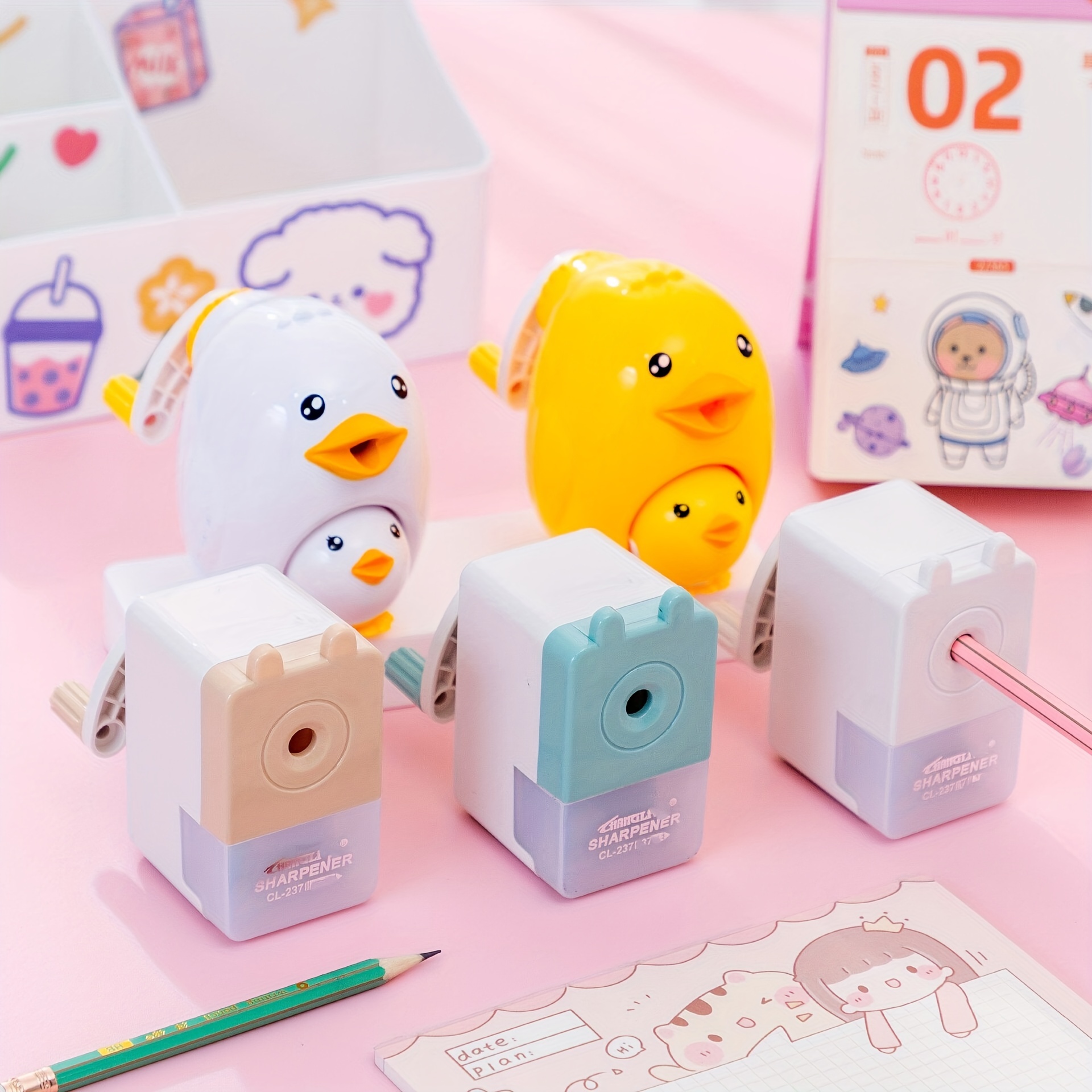 Kawaii Little Cartoon Puppy Dog Pencil Sharpeners Cute Novelty