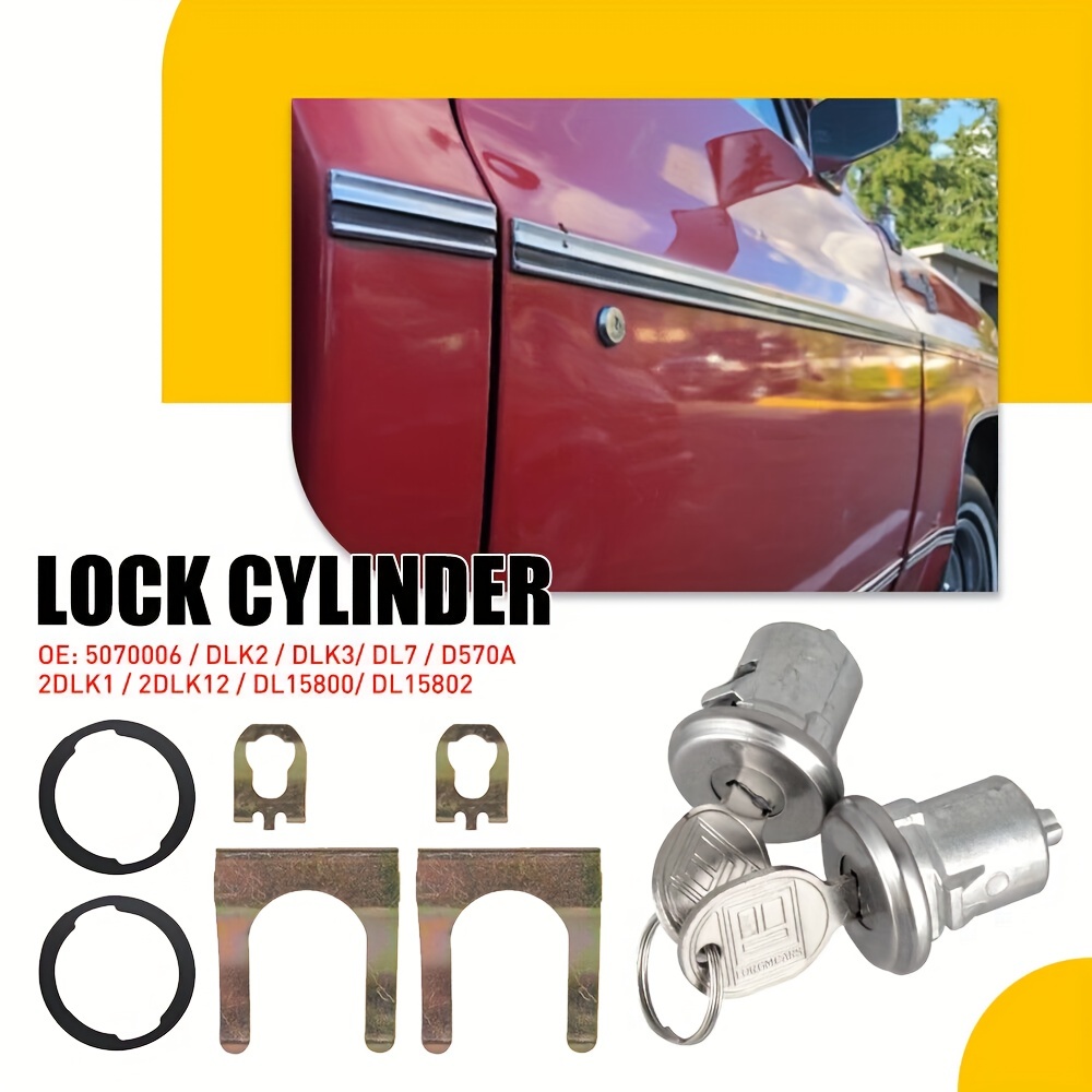 1 Paar Türschloss Zylinder Set Schlüssel Chevy C10 - Temu Austria