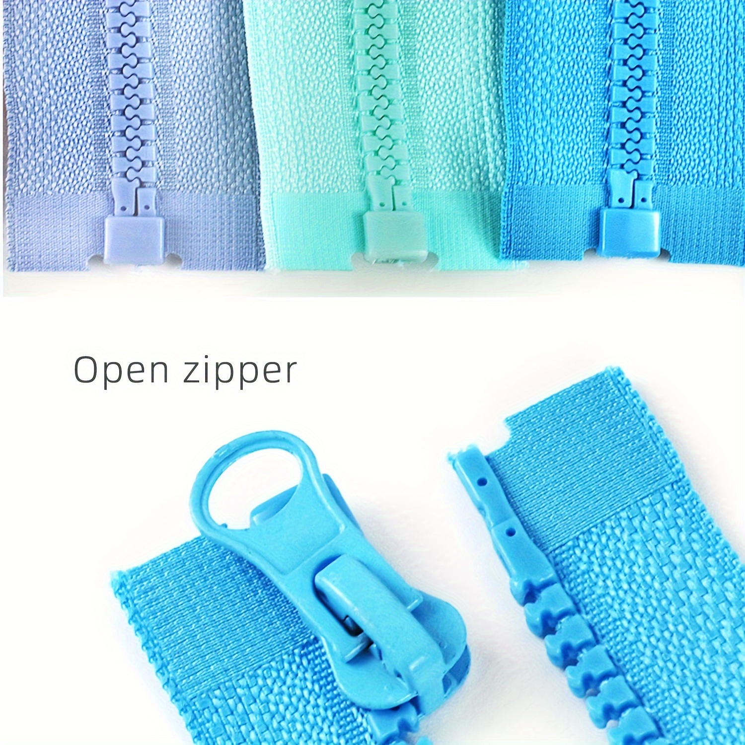 8# Big Teeth Zipper Slider Retainer 8# Zipper U shaped Top - Temu