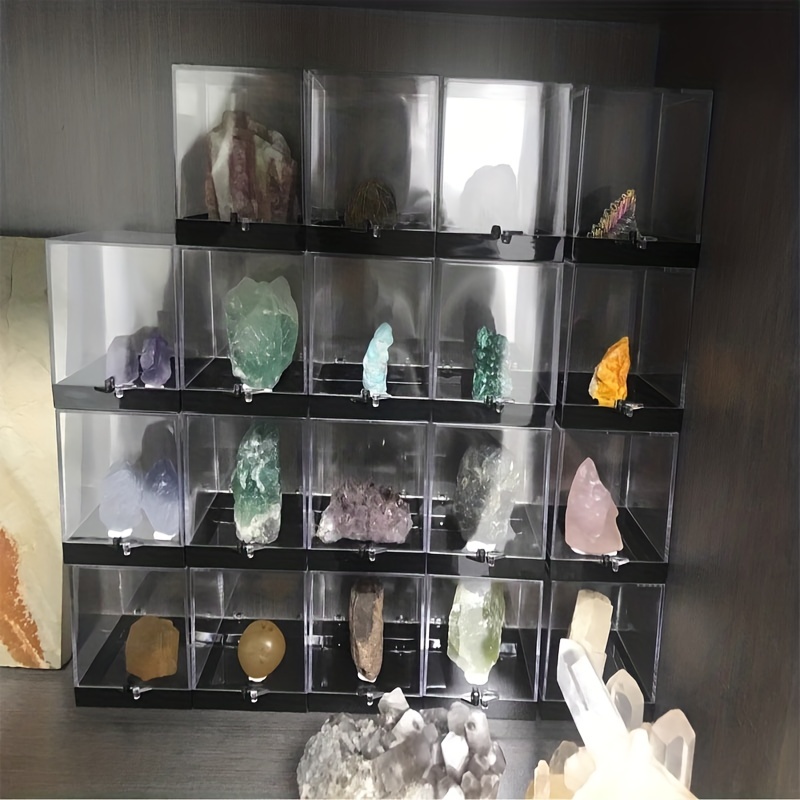 Plastic Collection Display Box, Stone Collection Storage Box