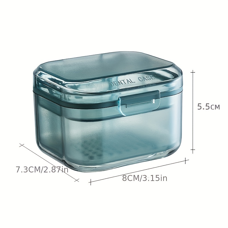 Denture Cup Retainer Case, Cute Night Mouth Guard Box Holder