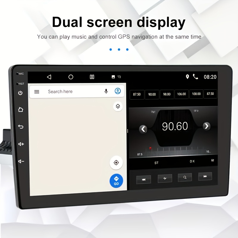 10.1 Inch Android 12 Double Din CarPlay & Android Auto Car Stereo