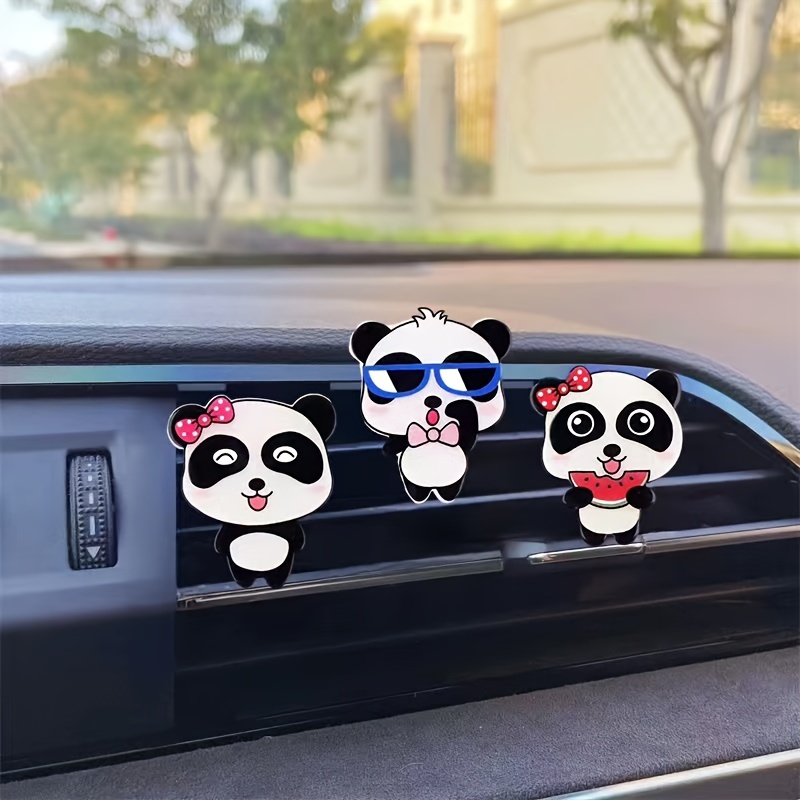 Car Air Fresheners for Women Cartoon Panda Fragrance Car Diffuser Long  Lasting