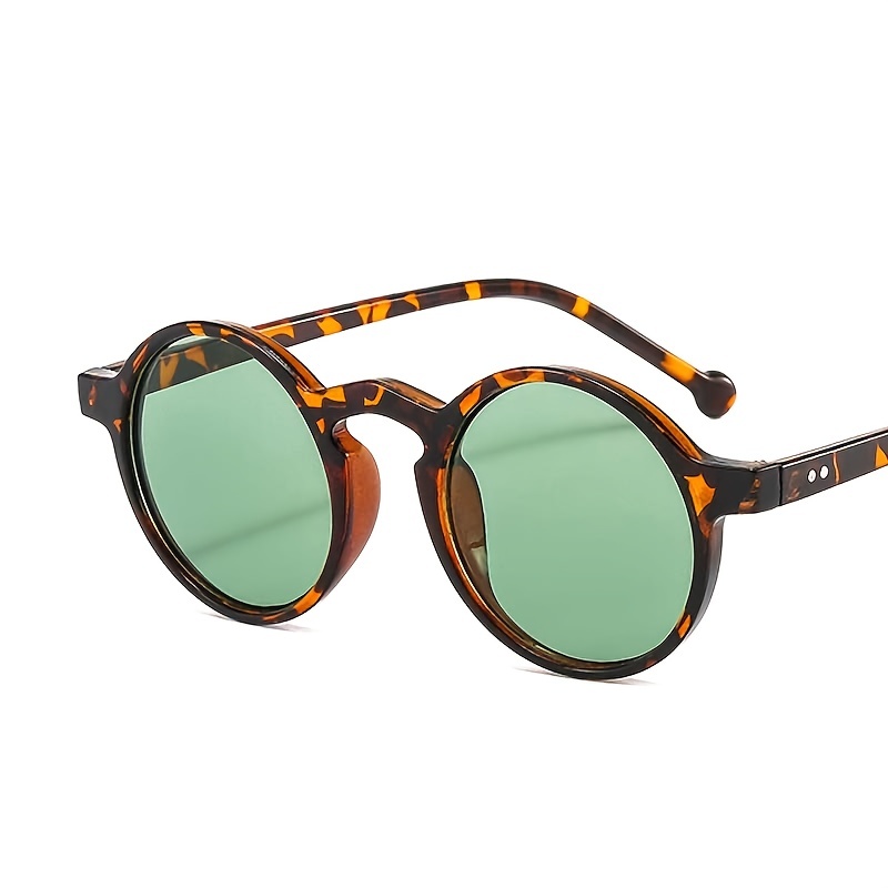 1pc Men's Small Round Frame Sunglasses, Men's Vintage Classic Small Round Frame Sunglasses Outdoor Leisure Driving Sunglasses,Warby Sun Glasses