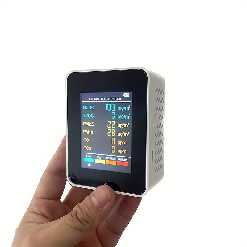NEW Dienmern Air Quality Monitor - TVOC, PM2.5, HCHO Formaldehyde, Temp /  Humid