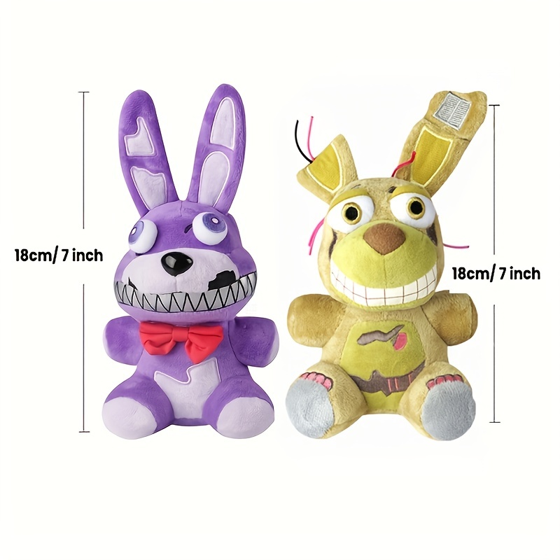 Cute Fnaf Purple Plush Nightmare Bonnie Plush Toys Five Nights At