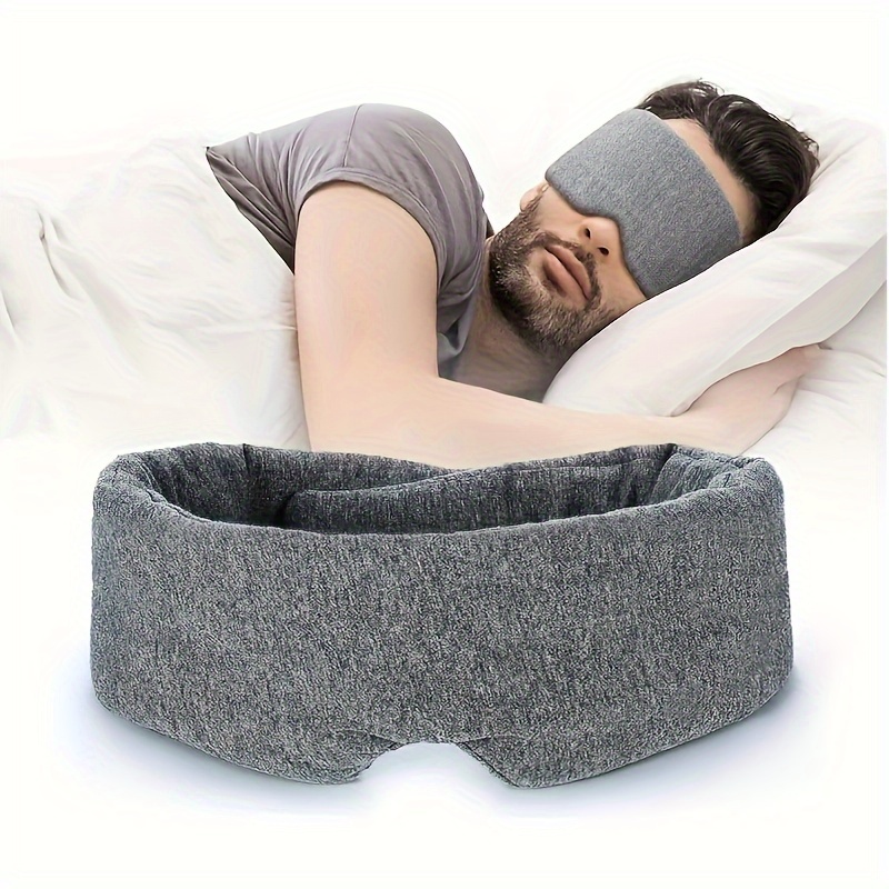 

Breathable Sleeping Mask, Light-blocking Soft Eye Mask For Office Nap & Travel Sleep