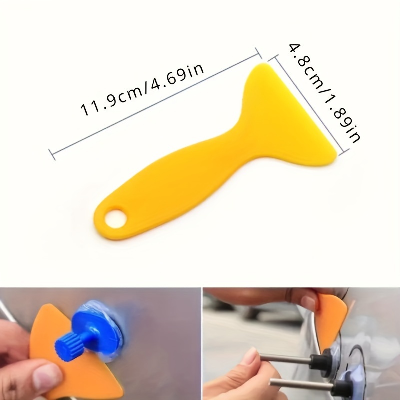 Spatule Plastique Souples Tailles Différentes Grattoir de Peinture en  Plastique Couteau à Mastic Plastique (2/3)，，2Pcs