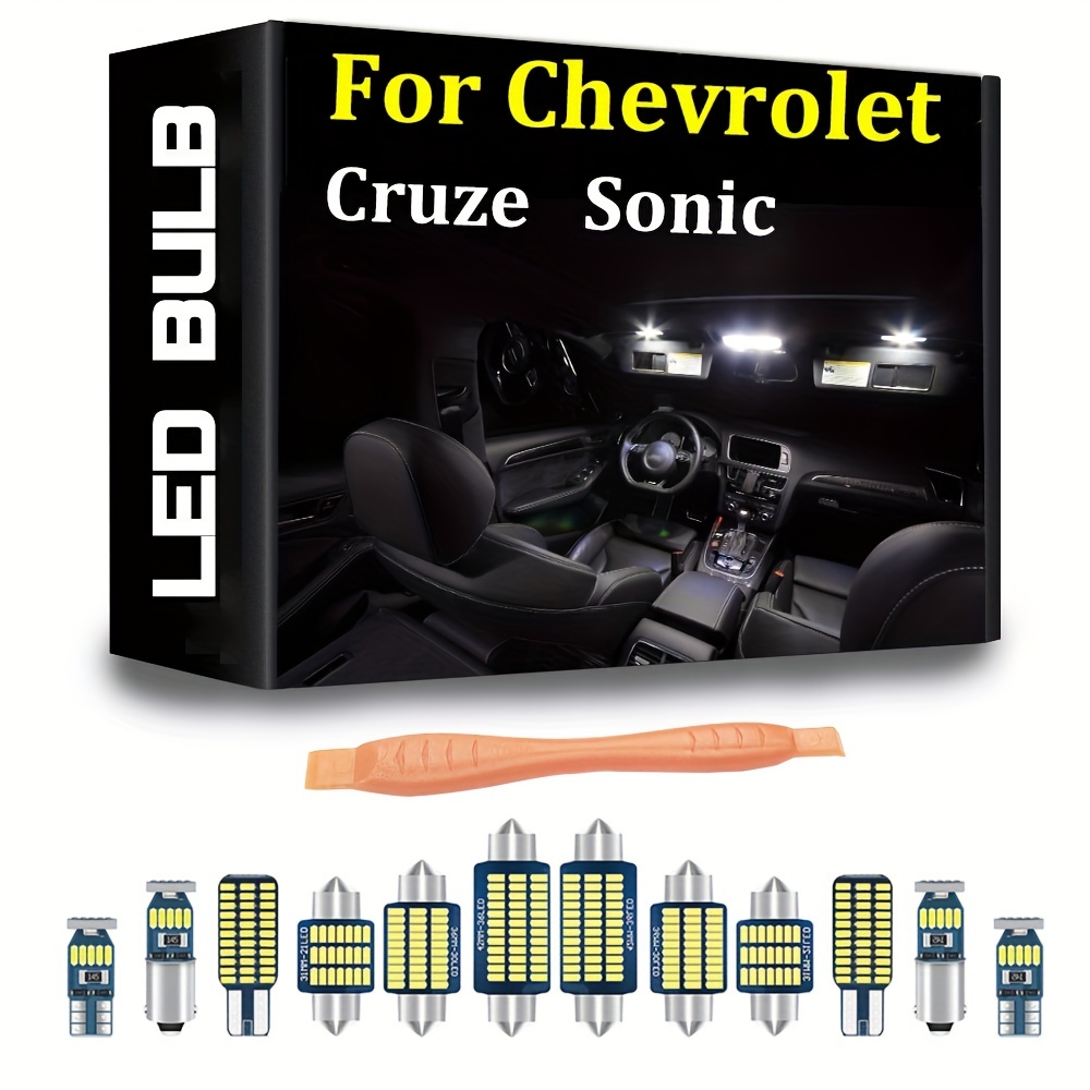 thumbnail image 2 of BEAMIT White LED Interior Bulb Kit For Holden VY VZ Crewman – CAN Bus Compatible 2 of 4