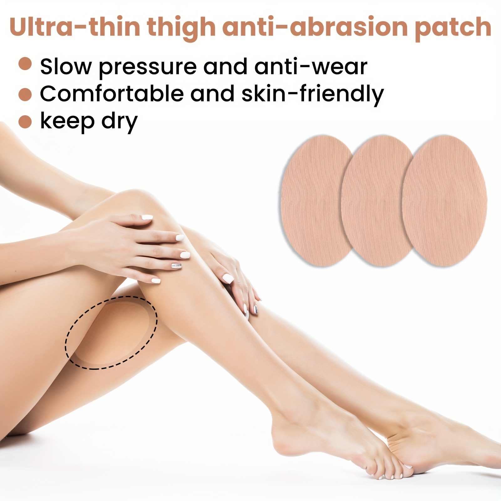 Thigh Inner Chafing Sticker Paste Inner Thigh Wear Patch Foot Care