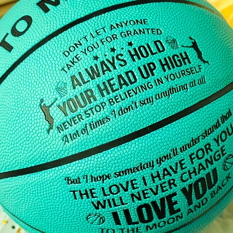 : Custom Basketball to My Son Engraved I Love You to The Moon and  Back Encouragement Basketball Gift for Son Graduation Birthday Christmas. :  Sports & Outdoors