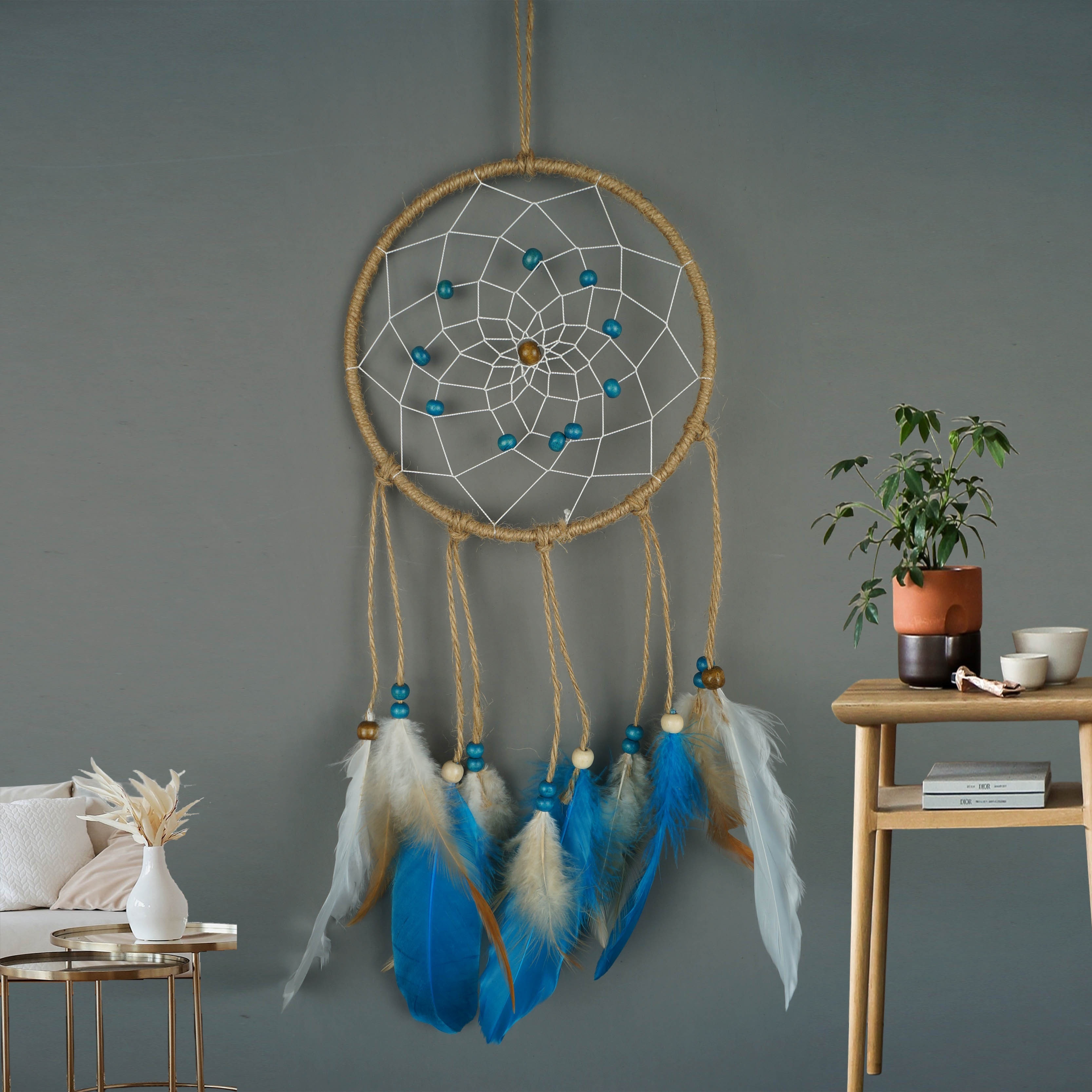Dream Catcher Hanging Decoration Handmade Weaving - Temu
