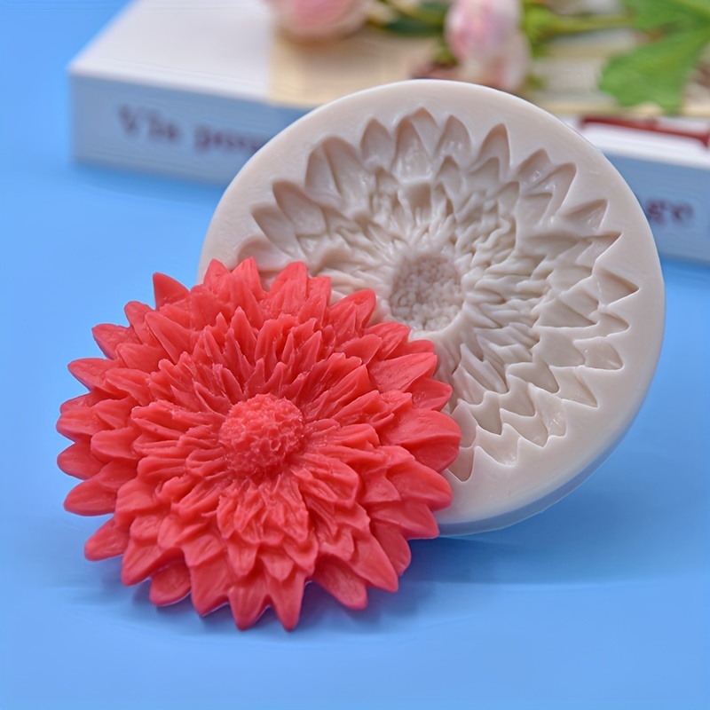 

1pc, Flower Silicone Mold, Candle Mold Soap Mold Clay Mold For Diy