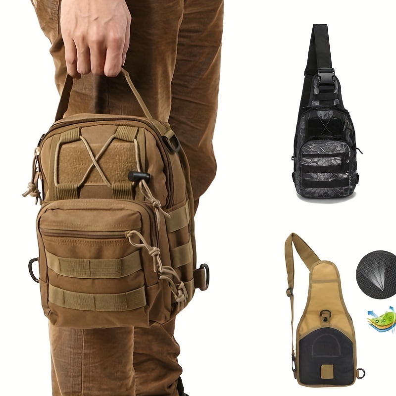 SUUTOOP Men's Military Tactical Shoulder Bags Camping Hiking