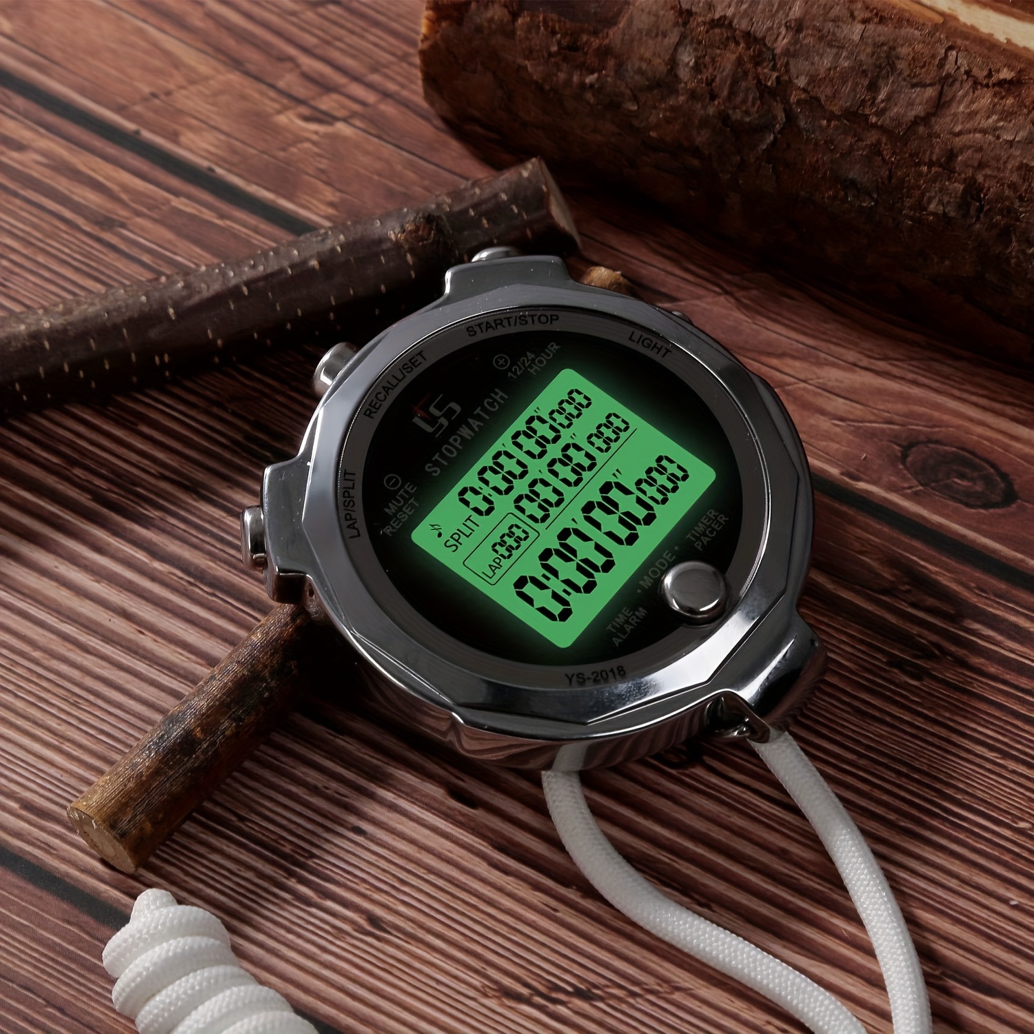 Professionelle digitale Stoppuhr Timer, mit LCD-Display, einfach zu sehen  Zeit und Daten aufzuzeichnen.klein in Volumen, einfach zu tragen.