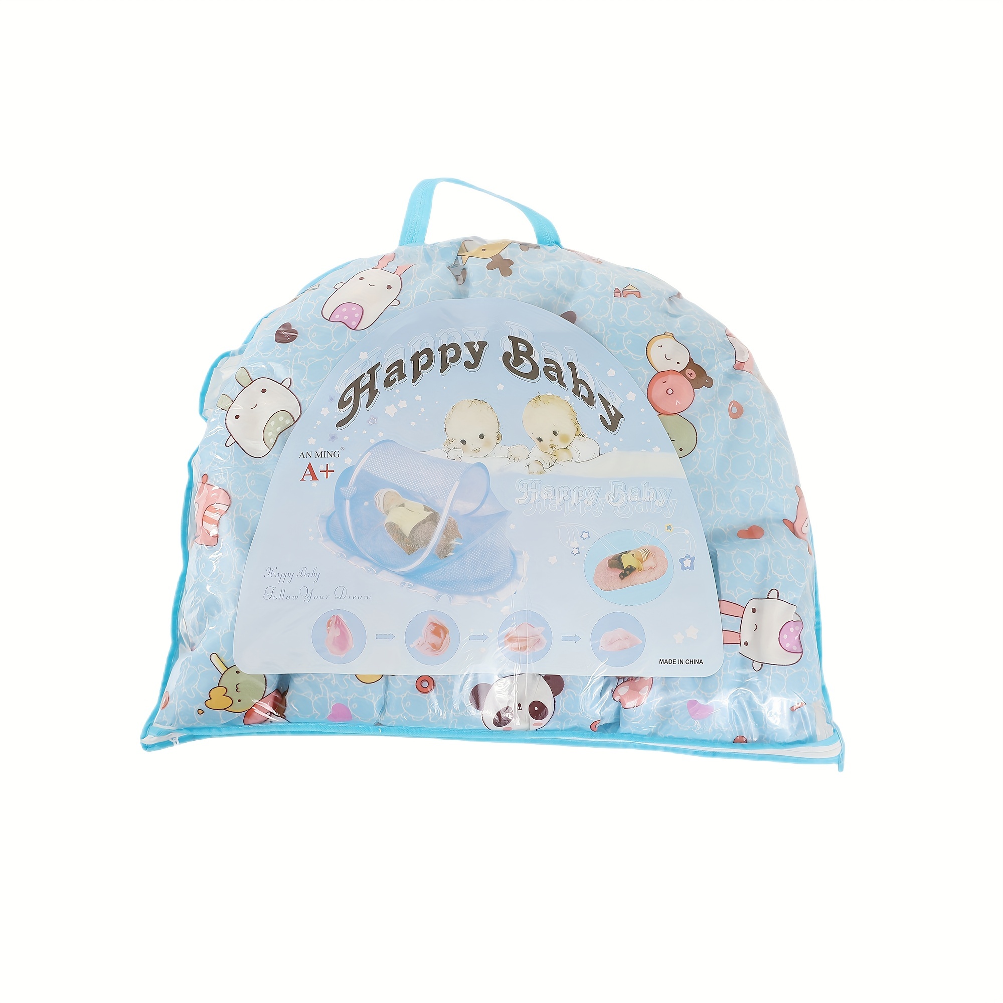 Cartoon Mosquito Net Bed for Babies