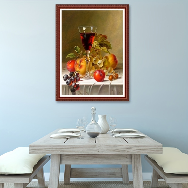 5D Diamond Painting Table of Fruit Kit