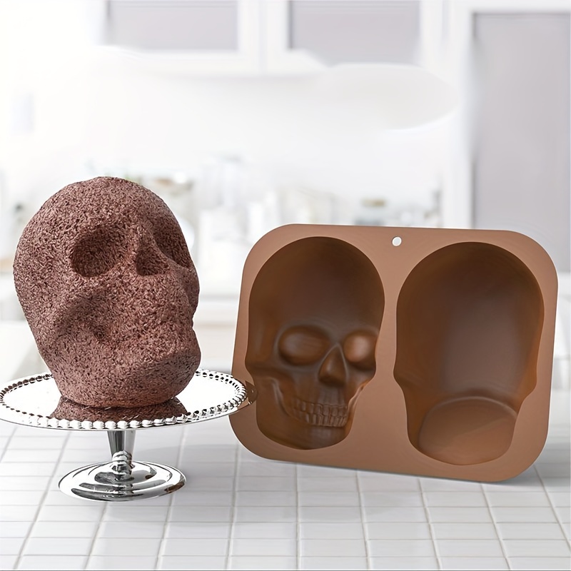 Skull Gummy Candy Molds Silicone 40 Cavity Non stick Skull - Temu