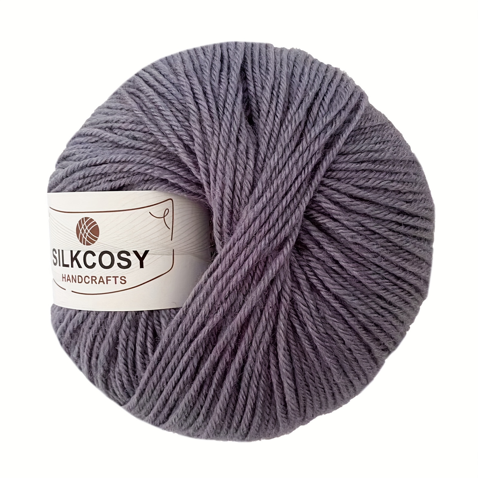 4 Pack of Purple Yarn for Crocheting and Knitting Malaysia